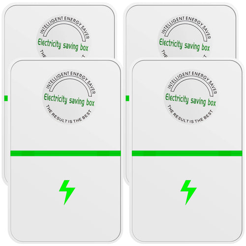 2/4Pcs Power Saver Portable Electricity US Energy Saver Smart Saving Box Safe Household Plug 90V-250V for Office Kitchen Accesso