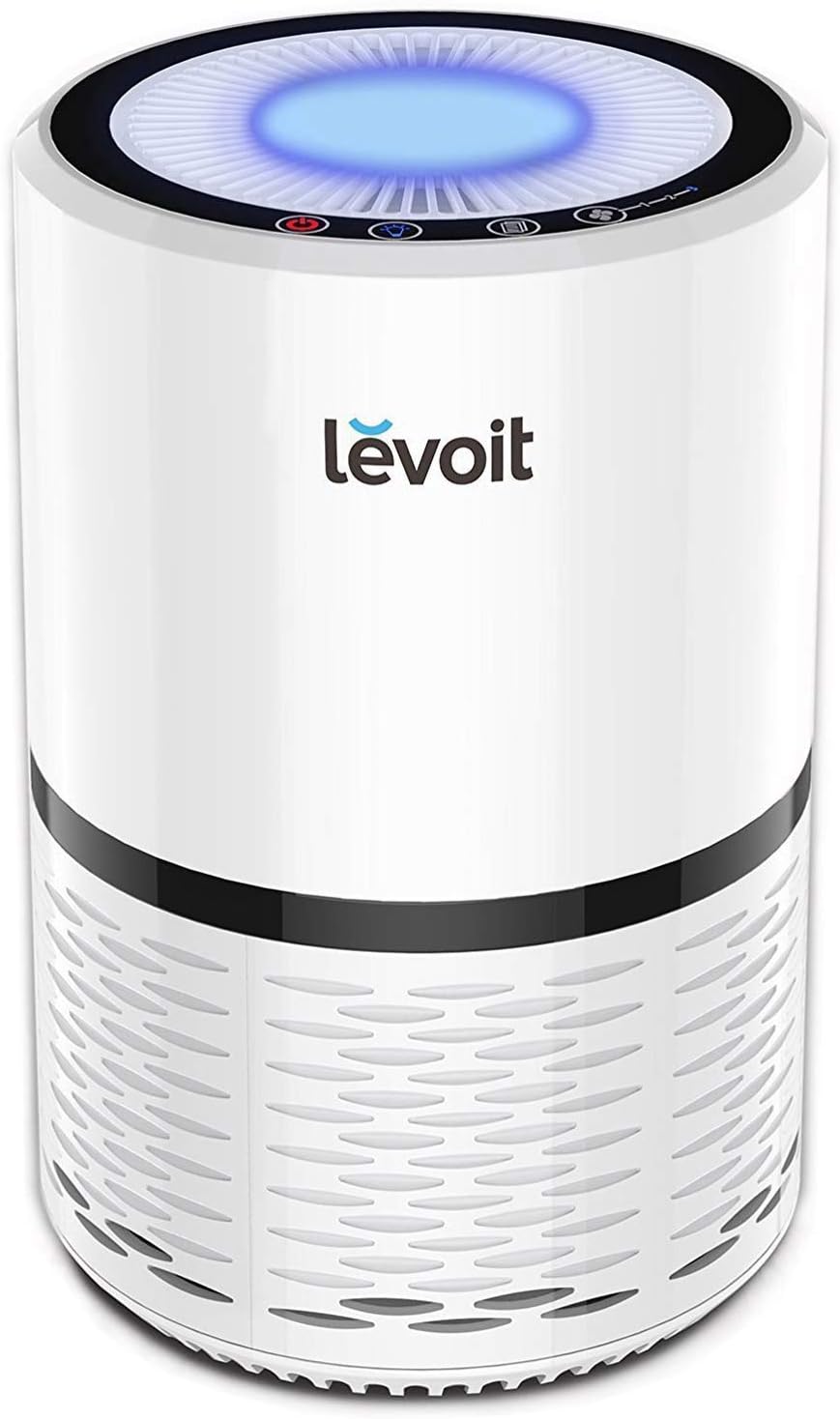 Transform Your Space with the Levoit LV-H132 Air Purifier - AHAM Certified for Smoke, Dust, and Odors, Perfect for Bedrooms, Offices, and Nurseries with Optional Night Light and Whisper-Quiet Operation