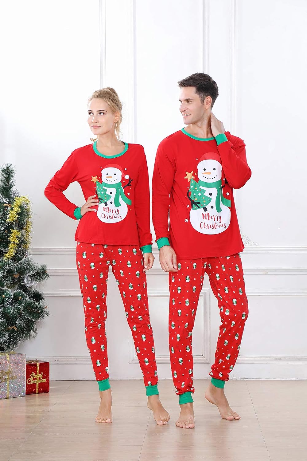 Cozy and Festive Family Pajamas for Christmas, Halloween, Thanksgiving, and Hanukkah - 100% Cotton Matching PJs for Everyone!