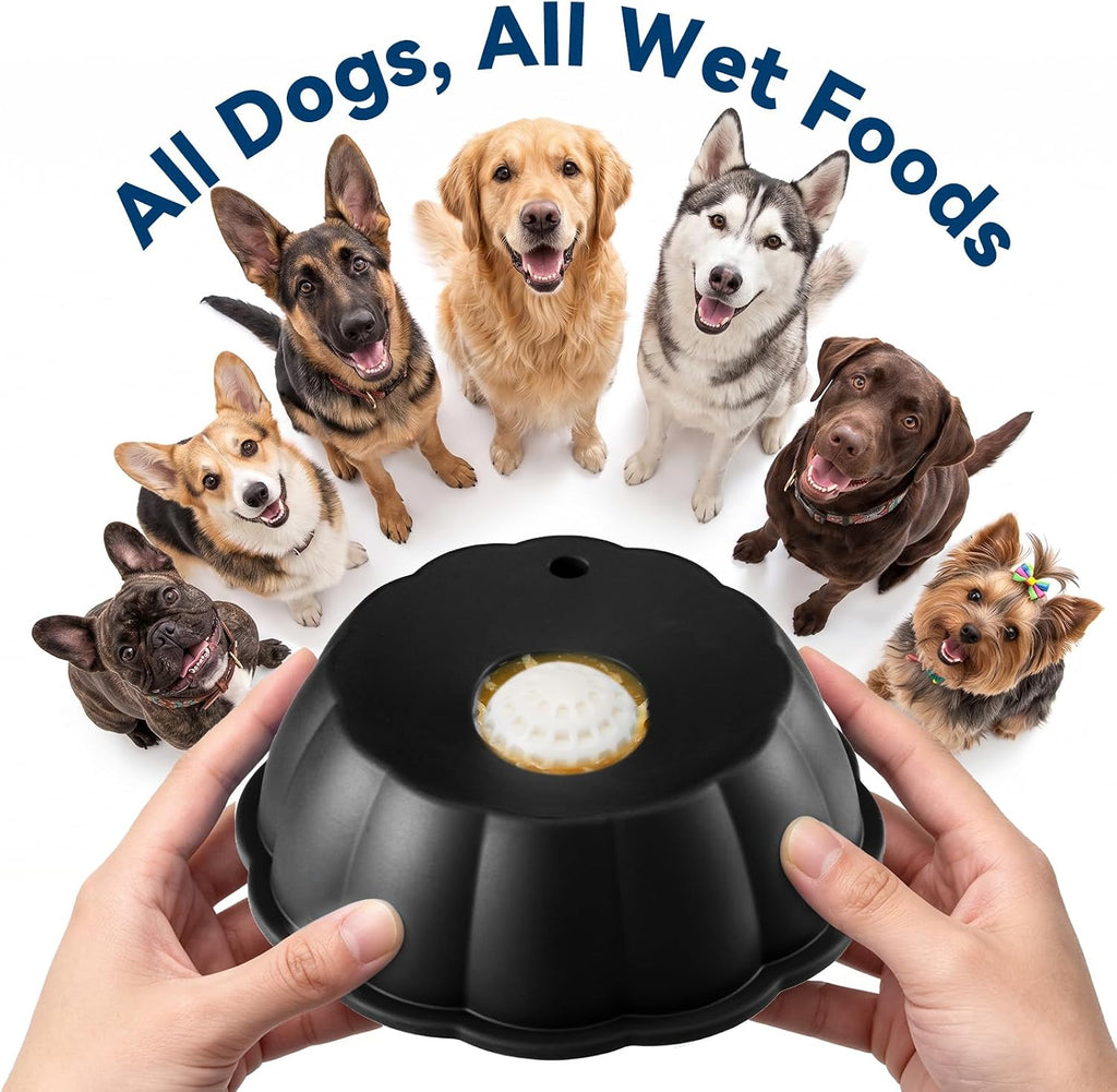 Transform Mealtime with Our Interactive Slow Feeder Dog Bowl - Perfect for Liquid Treats, Anxiety Relief, and Healthy Eating for All Breeds!