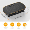 Vibration Plate Exercise Machine Whole Body Workout Power Vibrate Fitness Platform Vibration Weight Loss&Shaping